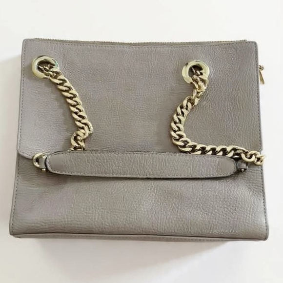 MARIO VALENTINO
Floralie Leather & Chain Strap Shoulder Bag - Picture 4 of 7